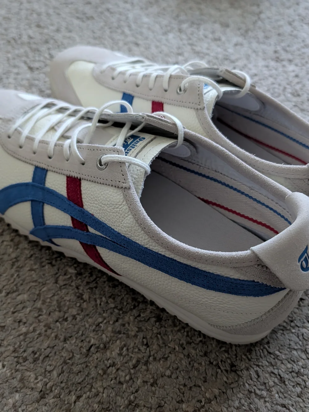 Onitsuka Tigers Mexico 66 SD VIN - 11.5(29cm) - WHITE/DIRECTOIRE BLUE